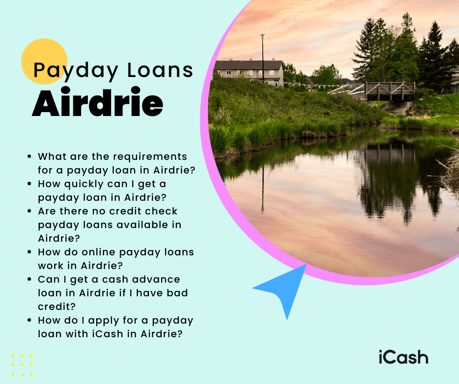 Payday Loans Airdrie Payday Loans in Airdrie